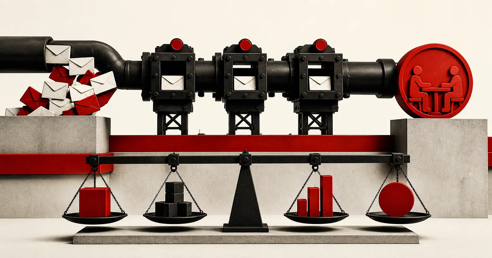 An outbound pipeline balanced against pricing and commercial constraints