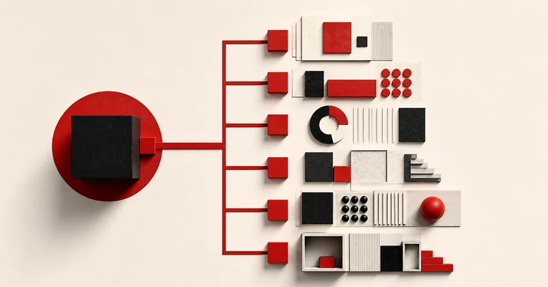 Demand creation, paid media, content, and in-house paths branching from one strategy